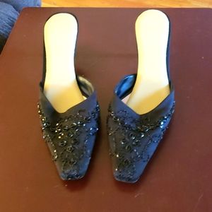 Black dress shoes